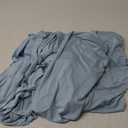 Table Covers for 6 Foot Tables, 2 Pack Sky Blue Washable and Wrinkle Resistant Stretch Tablecloths Rectangle 6ft for Events, Wedding, Banquets, Parties , 72" x 30" (Rectangular)