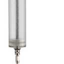 100ML Syringe with Drench Nozzle, Adjustable Dosage Detachable Drench Livestock Birds Feeding Syringe Gun for Cats Dogs Kitten Puppy Bunny Small Animals Newborn Pet Feeder Nursing Supplies (L-100ML)