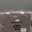 LOVEVOOK Laptop Tote Bag for Women, 17.3 Inch Waterproof Leather Work Computer Bag, Large Business Office Briefcase Shoulder Handbag Purse