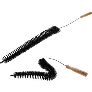 2pcs Flexible Stainless Steel Drain Cleaning Brush for Washer and Dryer Tube Sweep Tool for Hard Reach Areas and Tight Spaces