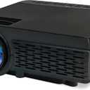 GPX Mini Projector with Bluetooth, USB and Micro SD Media Ports, Includes Remote (PJ300B),Black