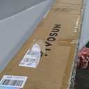 VIVOSUN Outdoor Handrail, 4 Step Stair Handrail, 54" x 36" Fits 1 to 4 Steps, Wrought Mattle Iron Handrail for Concrete Steps, Porch Steps, One-Step Assembly, Black