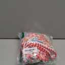 Herseas Women's Bikini Sets Floral Print Whip Stitch 2 Piece Swimsuits High Waisted Scoop Bathing Suits (Large)