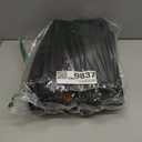 Leather Travel Bag with Shoe Pouch, Waterproof Weekender Overnight Bag, Carry On Duffel Bag for Men Women-Black (20inch)