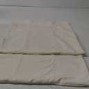 MIULEE Pack of 2 Cream Throw Pillow Covers 18x18 Inch Natural Soft Pillow Covers for Sofa Living Room Couch Solid Dyed Cases (18" x 18" (Pack of 2), Cream)