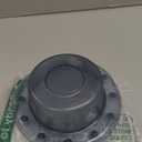 SlipX Solutions Bottomless Bath | Overflow Drain Cover for Tub | Best Gifts for Mom, Spa & Bath Accessories | Drain Block, Water Stopper Plug | Bath Essentials for Women | 4" Diameter, Dusty Blue