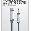 Acoustix™ Auxiliary Braided Audio Cable, 6 f