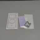 BERFY for iPhone 17 Pro Case for Women, Compatible with MagSafe, Clear Glitter Shockproof Protective Case, Anti-Yellowing, with Screen Protector & 3 Diamond Camera Lens Covers 6.3", Sparkle Clear