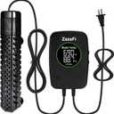 Aquarium Heater 500W, Fish Tank Heater with High-Temperature Protection and Turtle Tank Heater with Automatic Power-Off When Leaving Seawater or Freshwater