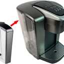 Anbige Replacement Parts Water Reservoir with Lid,Compatible with Keurig K-Elite Coffee Maker(Brushed Silver)