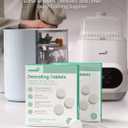 GROWNSY Descaling Tablets Descaler, 24 Descaling Tablets Compatible with Momcozy, Baby Brezza Bottle Washer, Effective for Bottle Washer, Warmer, Sterilizer, Formula Maker