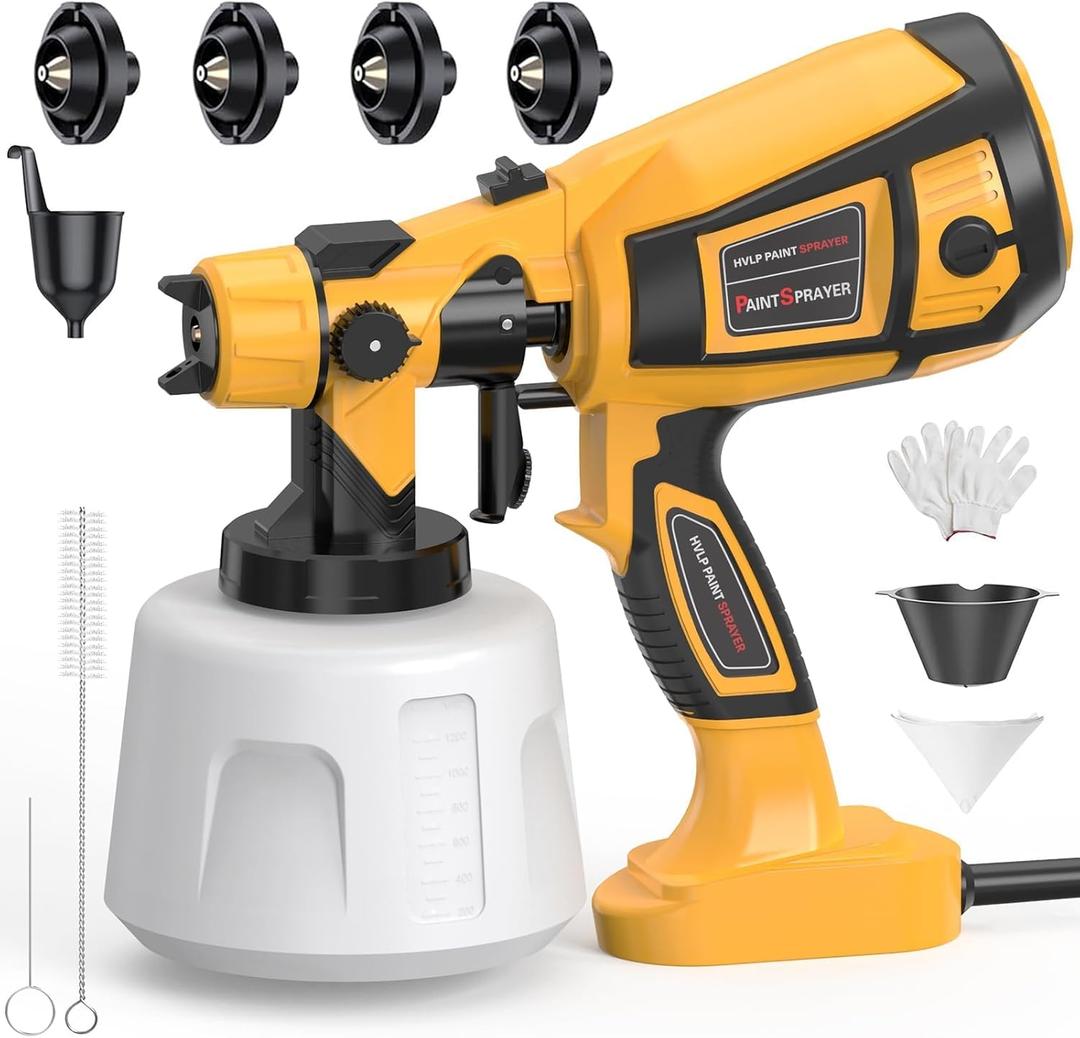 Paint Sprayer 1000W High Power Electric Spray Paint Gun