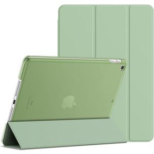JETech Case for iPad (9.7-Inch, 2018/2017 Model, 6th/5th Generation), Smart Cover Auto Wake/Sleep (Matcha Green) (Matcha Green)