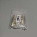 3/4 Inch (19mm) Brass Barb Tee Fittings T-Shaped 3 Ways Union Fitting, Hose Splicer Fitting, for Water/Fuel/Air, 2 PCS