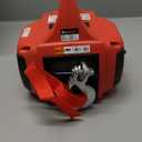 Portable Drill Winch, 1500LB Capacity Hand Winch with 40FT Steel Cable, 360 Swivel Hook, Powered by Cordless Drill for ATV UTV Trailer Loading, Lawn Tractor Pulling, Heavy Lifting & Dragging