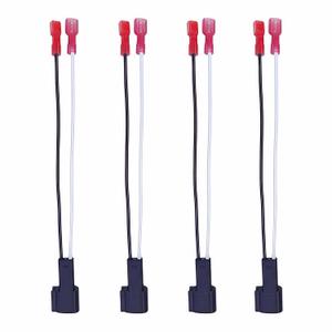 Losato72-5600 Speaker Adapter, Suitable for The Front and Rear Door Speaker Adapter Harnesses and Adapter connectors of Ford, Lincoln, Mazda, Chevrolet, General Motors and Other Automobiles. 4 Pack