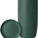 Simple Modern Travel Coffee Mug Tumbler with 360 Lid | Ceramic-Lined Insulated Stainless Steel Cold Brew Iced Coffee Cup | Gifts for Women Men Her Him | Voyager Signature | 16oz | Forest