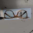 Gaoye Blue Light Blocking Glasses - Trending Round TR90 Frames, Metal Arms, UV400 Protection - Matching Soft Case