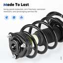Front Complete Struts Assembly w/Coil Spring Fit for Dodge Journey 3.5L/3.6L V6 Engine (Exc. 4CYL Engine) 2009-2019, Shock Absorber Replace for 172509 172510