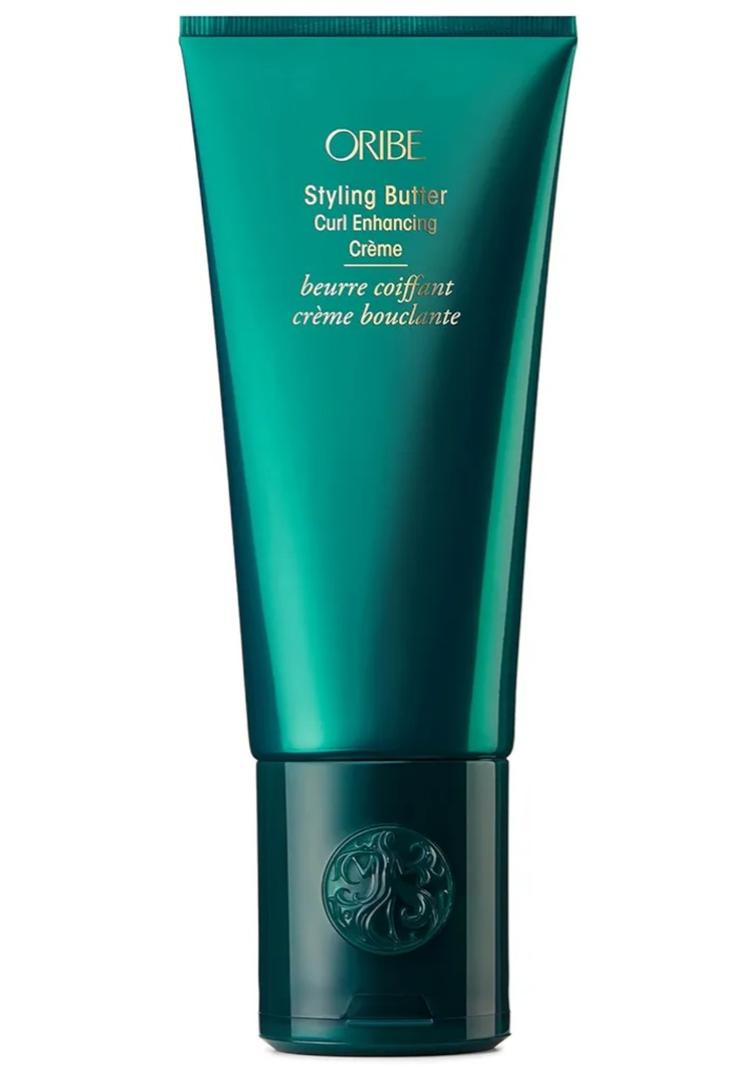 Oribe Styling Butter Curl Enhancing Cream - Hydrating Curl Defining Cream With Medium Hold - Nourishes & Softens Curls - Tames Frizz & Prevents Dryness - For Curls & Coils - 6.7 oz