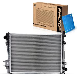 PHILTOP Aluminum Radiator Fit for 2002-2004 Ram 1500 4.7L, 2003 Ram 1500 5.7L, 2003 Ram 2500 5.7L, 2002-2003 Ram 1500 3.7L, 2003 Ram 3500 5.7L CU2479