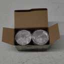 100-Count, REGULAR Mouth Canning Lids for Ball, Kerr Jars - Split-Type Metal Mason Jar Lids for Canning - Food Grade Material, 100% Fit & Airtight for Regular Mouth Jars(70mm)