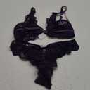 Avidlove Womens Lingerie Floral Lace Bra and Panty Set 2 Piece Lingerie Set for Women S (Purple)