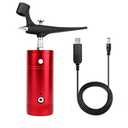 Marker Airbrush Sprayer Air Brush Kit for Markers Fine and Even Spraying Portable Marker Airbrush Model Coloring Tools with Adapter Connector