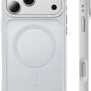 ORNARTO Magnetic for iPhone 17 Pro Max Case, 7X Military-Grade Drop Protection, Compatible with MagSafe, Slim Shockproof Translucent Matte Phone Case for iPhone 17 Pro Max 6.9", Light Gray