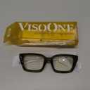 VISOONE Chunky Square Blue Light Blocking Glasses with Anti Computer Glare for Working Women Men MONTANA