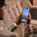 9 x Bible Verse Bracelets Christian Bracelet Wristbands with NFC (Daily Bible Verse Pink)