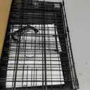 BestPet | Dog Crate | 18" | Black | Foldable Metal Kennel with Single Doors, Secure Slide-Bolt Latches, Leakproof Tray | Portable Dog Cage for Small Breeds | for Travel, Indoor & Outdoor Use