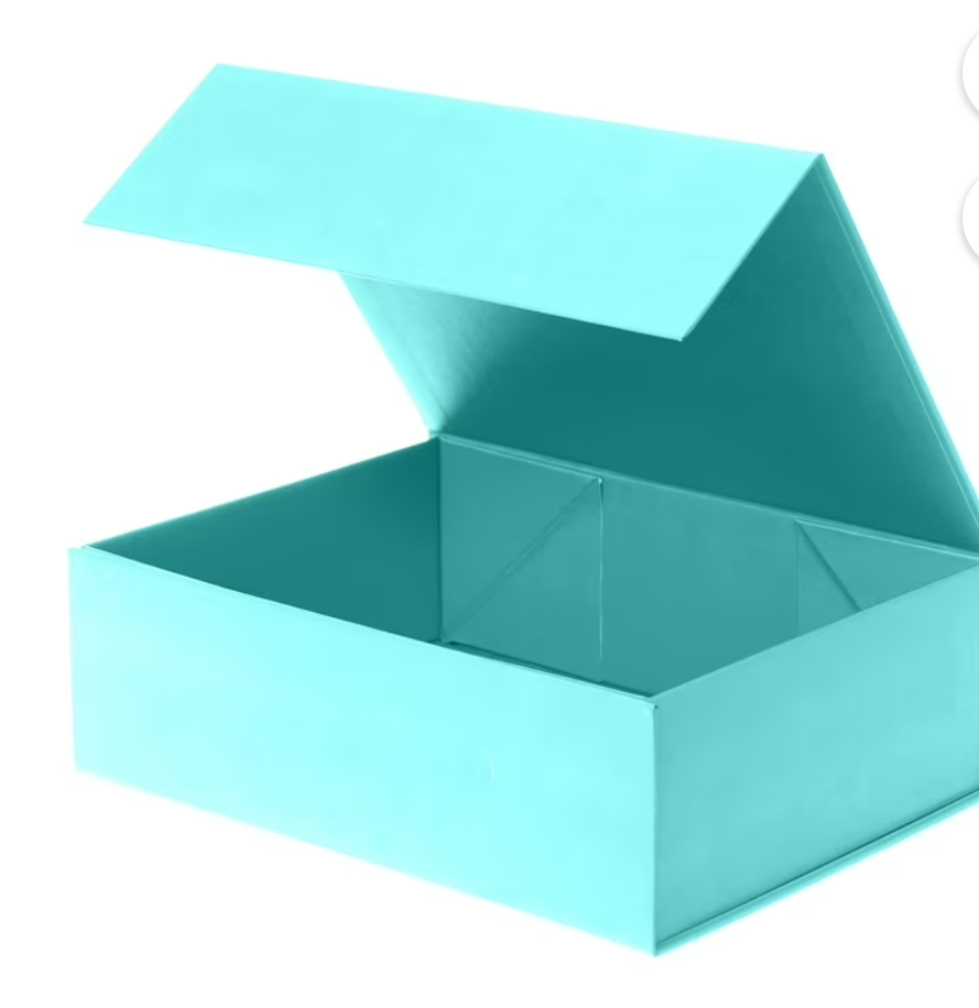 Pack of 3 Rsgift Green Gift Box,7.8x7x3.1 Inches Gift Box with Lid,Groomsmen Graduation Decorative Boxes Birthday Presents Boxes
