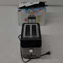 Chefman Smart Touch 2 Slice Digital Toaster, 6 Shade Settings, Touchscreen Controls, Extra-Wide Slots for Thick Breads & Bagels, +10 Seconds, Defrost, Removable Crumb Tray  Stainless Steel