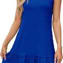 Naggoo Womens Sundress Summer Dresses for Women 2026 Sleeveless Tank Dress Spring Beach Boho Mini Dress (S)