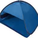 Beach Sun Shelters,Instant Sun Shade Canopy Head PopUp Canopy Automatic Shade Tent for Camping Hiking Picnic Portable Sun Shelter Windproof Waterproof with Mobile Phone Stand