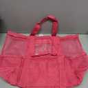 Sourcing map Mesh Beach Tote Bag, Upgraded Beach Towel Bags, Pool Bag for Vacation Travel Daily