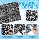 Gilprop 47"x108" Classroom Fabric Bulletin Board Background Set,Academic, 47.24 x 108.27 inches
