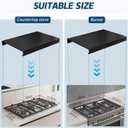 Duty Stainless Steel Stove Cover Board, 30 x 22.3x 2.75 Inch Gas Stove Top Cover, Scratch & Splash Protection Noodle Board for Electric/Gas Range,Easy-Clean Electric Stove Cover Board