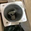 Set of 3 Pre-Lit Artificial Christmas Trees with 230 Warm White LED Lights