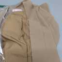 KIRUNDO Blazers for Women Oversized Business Casual 2026 Spring Fall Fashion Long Sleeve Open Front Work Office Suit Jackets (Large, Khaki)