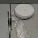 Voircoloria Balloon Stand Kit Set of 2, 7FT Adjustable Height Balloon Column Kit for Floor with Metal Telescopic Pillar for Halloween Thanksgiving Day New Years 2025 Gender Reveal Party Decorations