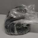 MLVOC Travel Pillow 100% Pure Memory Foam Neck Pillow, Comfortable & Breathable Cover, Machine Washable, Airplane Travel Kit with 3D Contoured Eye Masks, Earplugs, and Luxury Bag, Standard (Black)