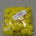 120 Pcs Mini Construction Hat Keychains Yellow LED Small Hard Hat Helmet Flashlight Keychain for Classroom Reward Goodie Bags Fillers Birthday Construction Themed Party Favors