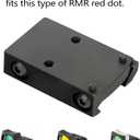 ohhunt Ruggedized Miniature Red Dot Reflex Low Picatinny Mount for RMR and SRO