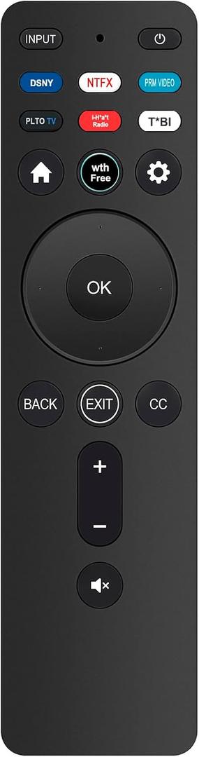 Allimity XRT260 Replacement Infrared Remote Control Compatible with Vizio V-Series LED 4K HDR Smart TV V655-J04 V655-J09 V705-J03 V755-J04 V435-J01 V655J04 V655J09 V705J03 V755J04 V435J01 (Version 3)