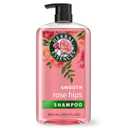 Herbal Essences Shampoo, Rose Hips - Smooth Collection, Shiny Hair with Vitamin E & Jojoba, Safe for Color Treated Hair, Floral Scent, Cruelty-Free, Dermatologist-Tested, 29.2 Fl Oz