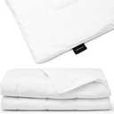 Miracle Made Cooling Comforter - Queen White -Lightweight All-Season Cooling Blanket - Lightweight Blanket