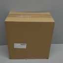 64oz Rectangle Airtight Glass Storage Containers with Bamboo Lids (Set of 3), Square Food Storage Jar, Pantry Organizers for Cereal, Flour, Pasta and Coffee beans (with Black Lable)