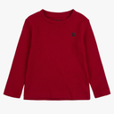 Hurley Boys Long Sleeve Waffle Knit Shirt, L